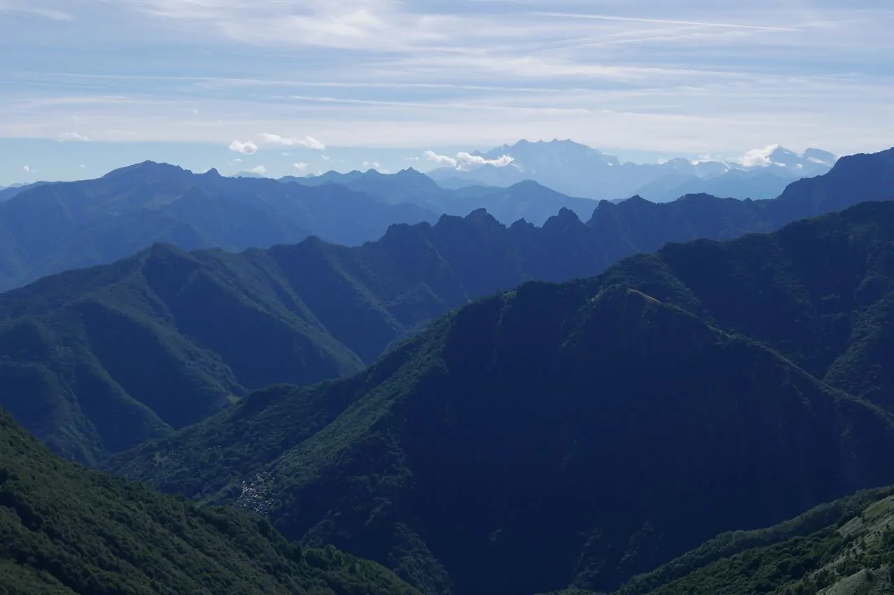 Le creste del parco nazionale della Val Grande, la più grande area selvaggia d'Italia
